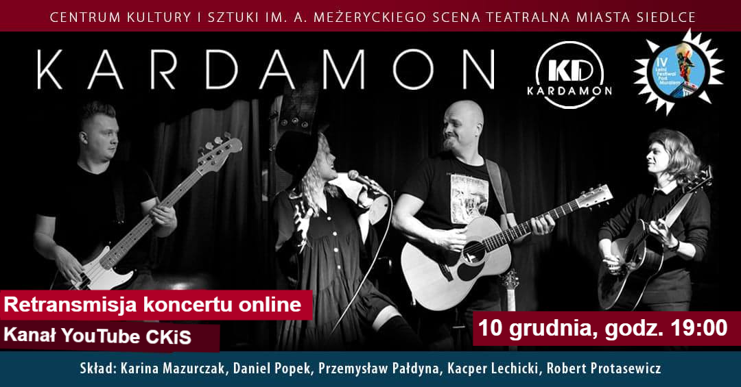 Kardamon - koncert online