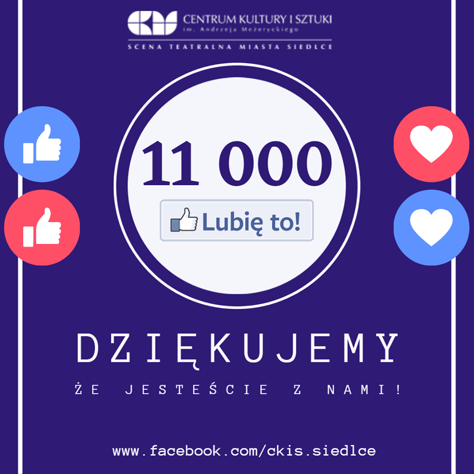 11 tysięcy polubień na facebook'u!