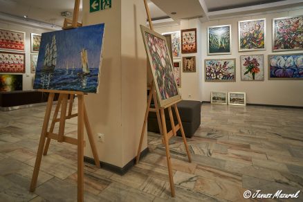 Malarstwo Mirosława Greluka w Galerii Teatralnej CKiS