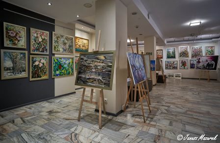 Malarstwo Mirosława Greluka w Galerii Teatralnej CKiS