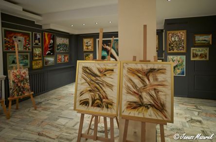 Malarstwo Mirosława Greluka w Galerii Teatralnej CKiS