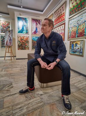 Malarstwo Mirosława Greluka w Galerii Teatralnej CKiS