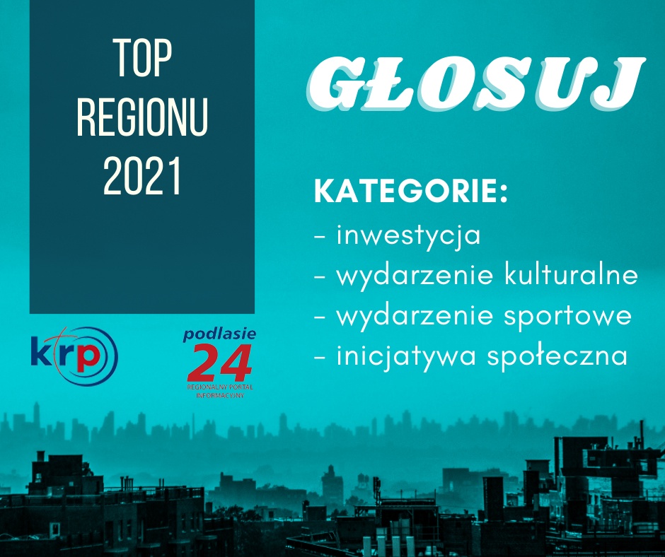 "Lipstick on the glass -Tribute to Maanam" i Koncert z okazji Jubileuszu 20-lecia Chóru Miasta Siedlce w plebiscycie TOP Regionu - Kulturalne wydarzenie roku. Zachęcamy do głosowania!