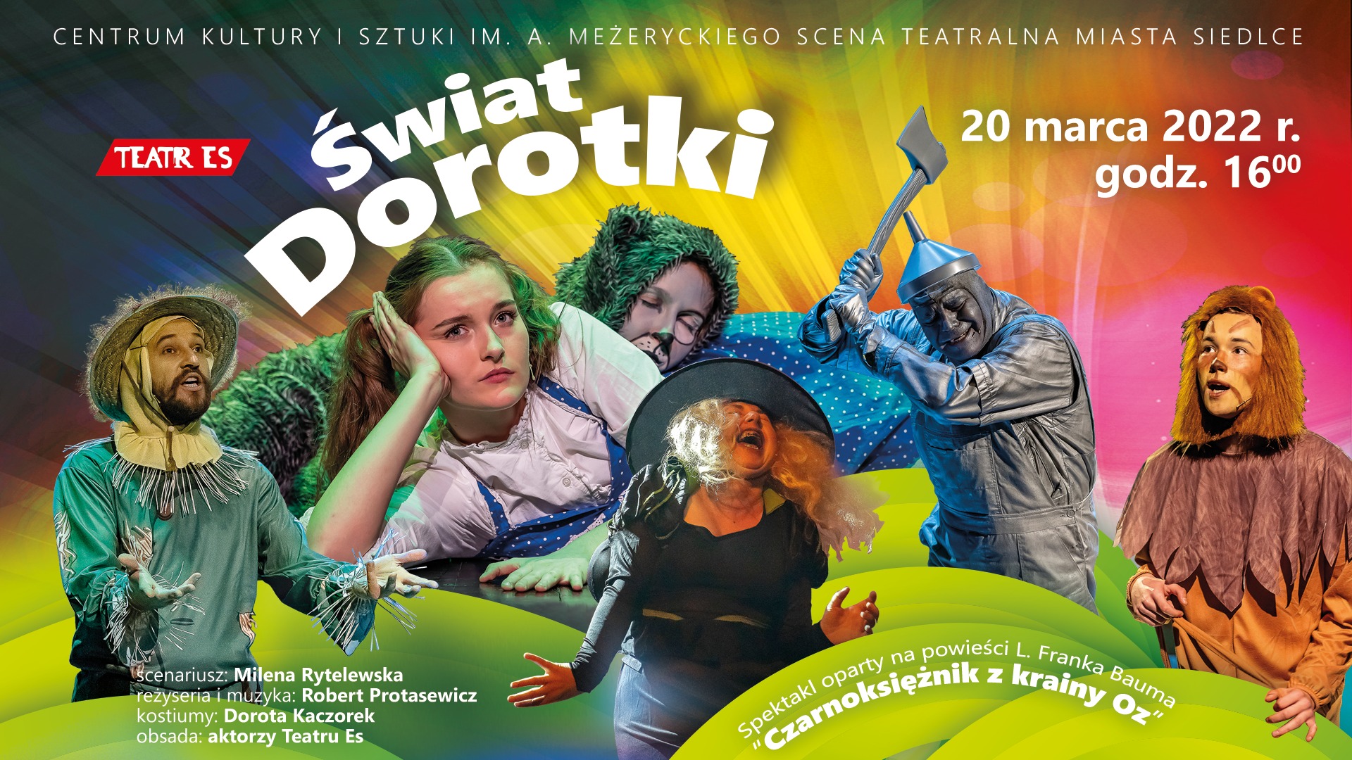 Spektakl "Świat Dorotki" już 20 marca w ramach Rodzinnej Niedzieli w Teatrze