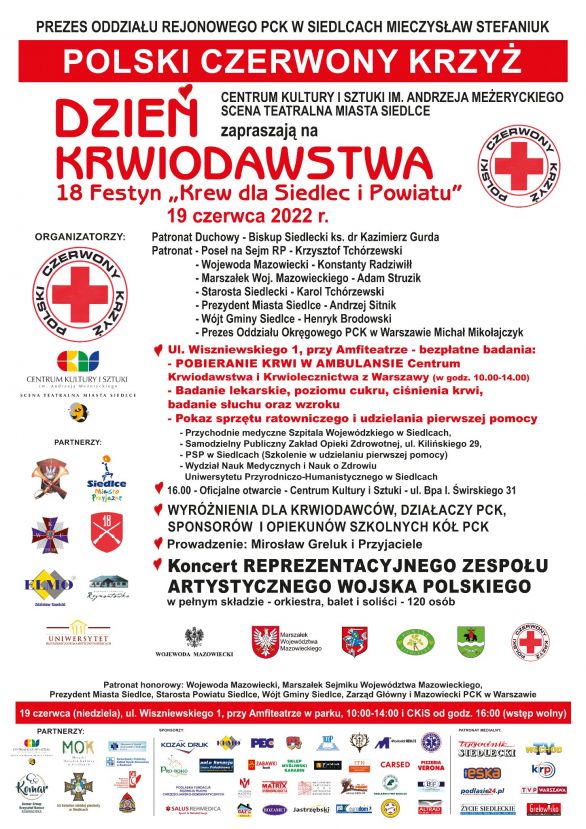 XVIII Festyn KREW DLA MIASTA I POWIATU SIEDLCE