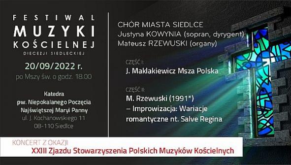 "Msza Polska" w wykonaniu Chóru Miasta Siedlce w Katedrze Siedleckiej