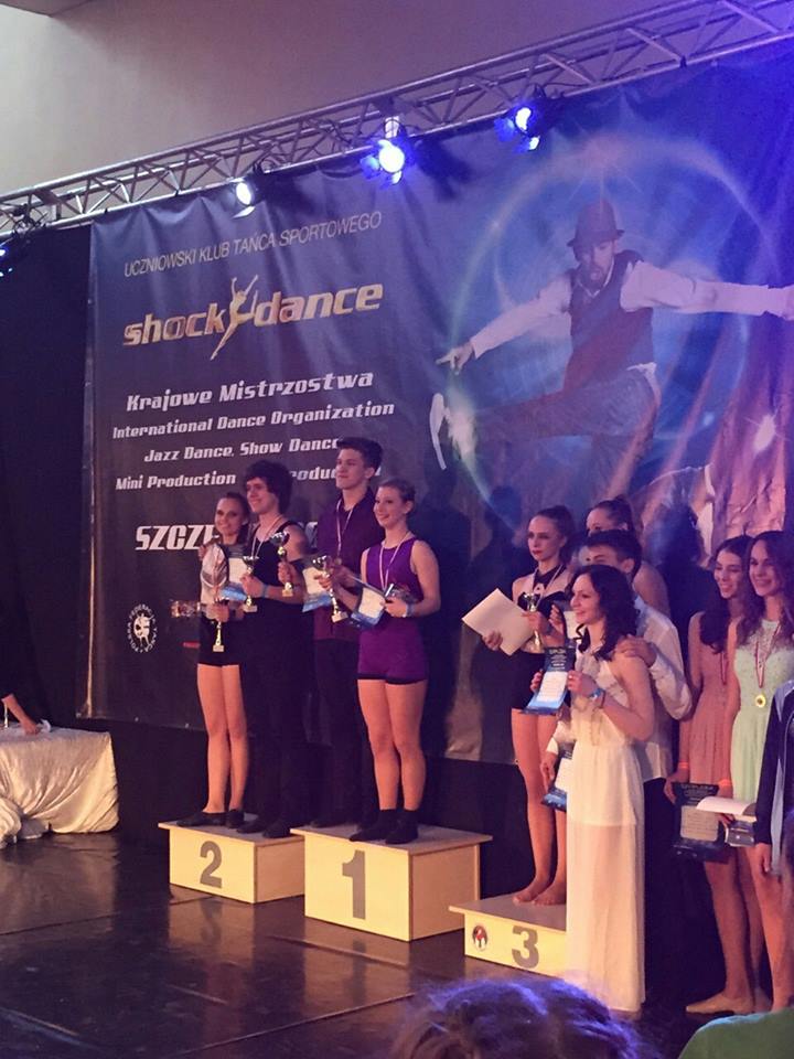 Caro Dance 22 Razy na podium Krajowych Mistrzostw Iinternational Dance ORGANIZATION SZCZECIN 2015!