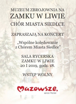Koncert kolęd na Zamku w Liwie