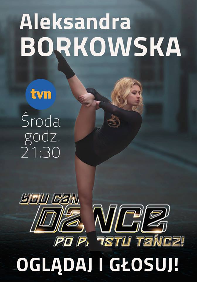 Aleksandra Borkowska w finałowej czternastce YOU CAN DANCE!