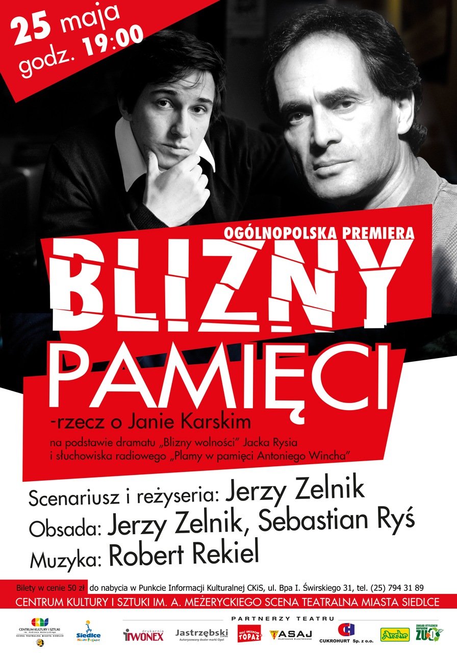 „Blizny pamięci. Rzecz o Janie Karskim” - ogólnopolska premiera