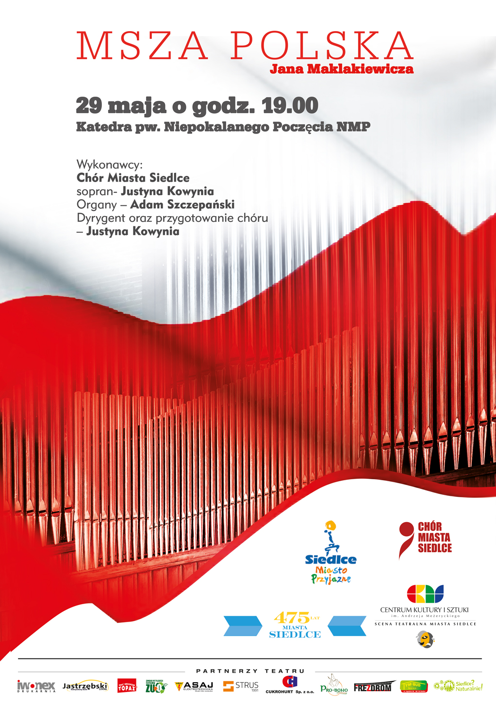 Koncert "Msza Polska" w Katedrze Siedleckiej