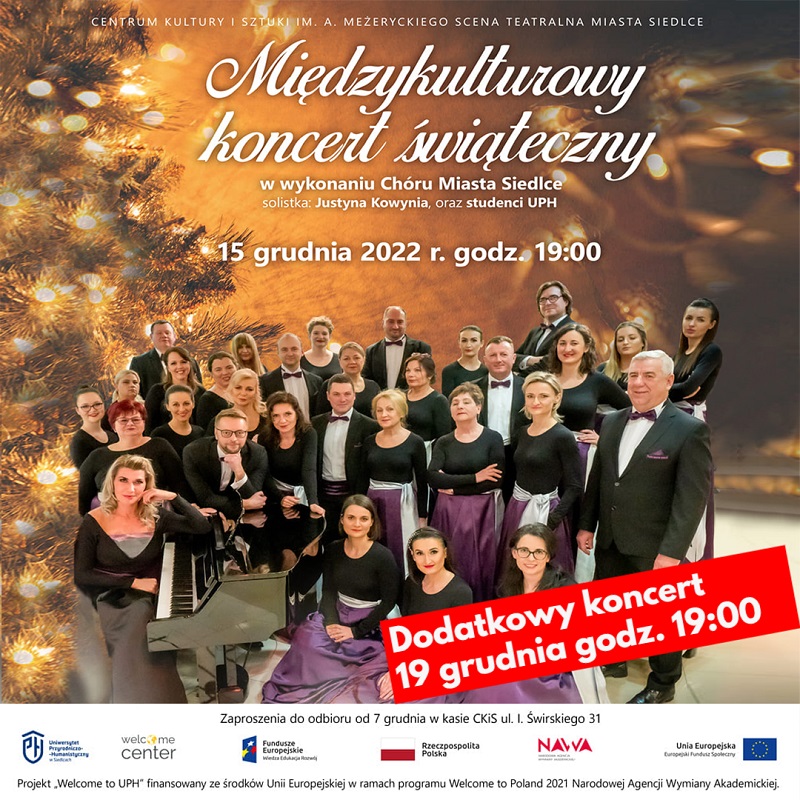 Międzykulturowy koncert świąteczny - dodatkowy termin 19 grudnia