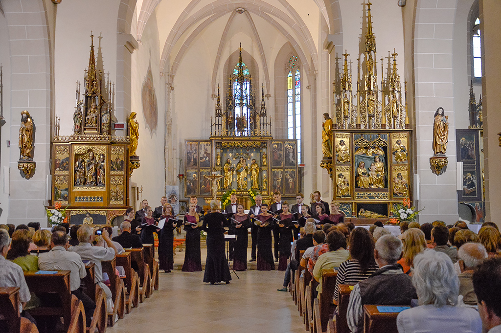 Koncert Chóru Miasta Siedlce w Kościele p.w. Św. Jana Chrzciciela w Sabinovie (Słowacja)