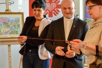 "Widziane naszymi oczami" - wystawa twórczości plastycznej podopiecznych Caritas