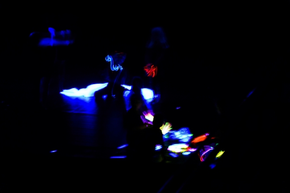 Zajęcia w technice teatru czarnego z Ulą Gotowicką