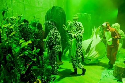 The Lion Sleeps Tonight - zdjęcia z realizacji teledysku Chóru Miasta Siedlce