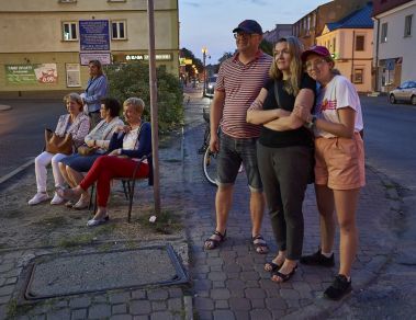 Pieśni i ballady Bułata Okudżawy na scenie V Letniego Festiwalu pod muralem