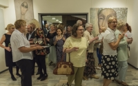 Wernisaż prac malarskich Izy Staręgi w Galerii Teatralnej