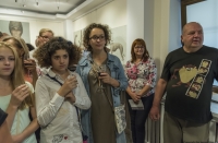 Wernisaż prac malarskich Izy Staręgi w Galerii Teatralnej
