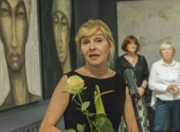 Wernisaż prac malarskich Izy Staręgi w Galerii Teatralnej