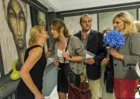 Wernisaż prac malarskich Izy Staręgi w Galerii Teatralnej