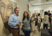 Wernisaż prac malarskich Izy Staręgi w Galerii Teatralnej