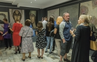 Wernisaż prac malarskich Izy Staręgi w Galerii Teatralnej