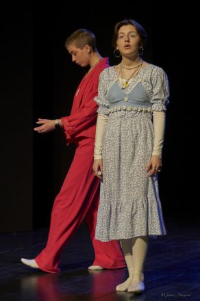 Premierowy pokaz spektaklu "thePRESSja" Studia Teatralnego im. J. Woszczerowicza