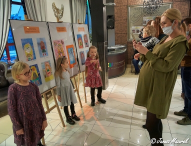 Wręczenie nagród w konkursie "Mały ilustrator książek"
