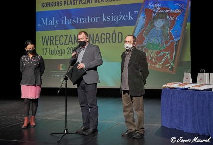Wręczenie nagród w konkursie "Mały ilustrator książek"