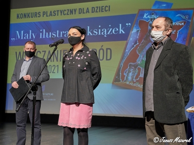 Wręczenie nagród w konkursie "Mały ilustrator książek"