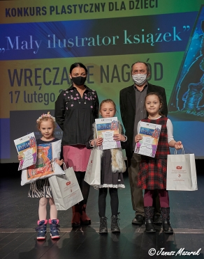 Wręczenie nagród w konkursie "Mały ilustrator książek"