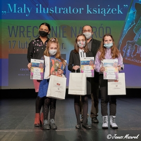 Wręczenie nagród w konkursie "Mały ilustrator książek"