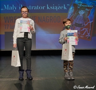 Wręczenie nagród w konkursie "Mały ilustrator książek"