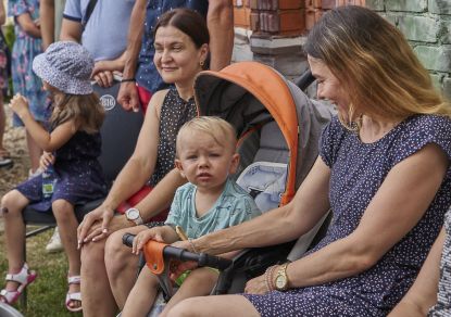 Spektakl "Mały Książe " w ramach Teatralnych Spotkań pod muralem