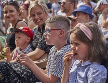 Spektakl "Mały Książe " w ramach Teatralnych Spotkań pod muralem