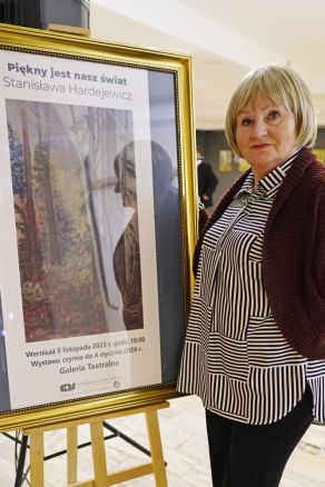 "Piękny jest nasz świat" - wernisaż wystawy Stanisławy Hardejewicz