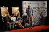 Konferencja prasowa poświęcona II OFTP "Sztuka plus Komercja" i premierze spektaklu "Iwona, Księżniczka Burgunda"