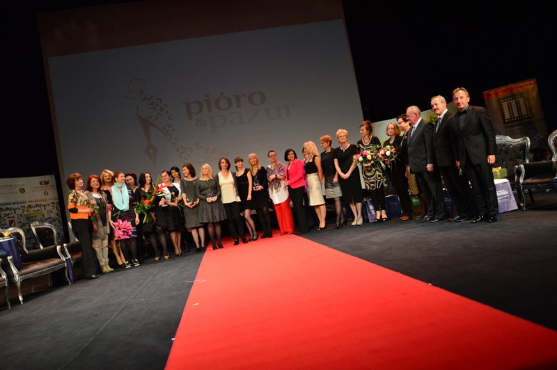 Gala wręczenia nagród II Festiwalu Literatury Kobiecej "Pióro i Pazur"