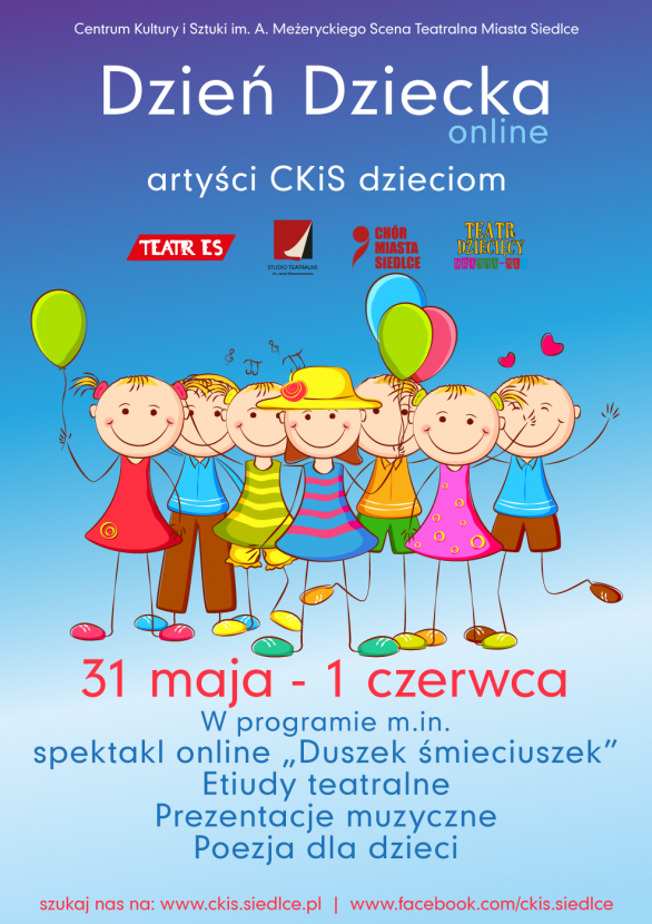 Dzień Dziecka online z artystami CKiS