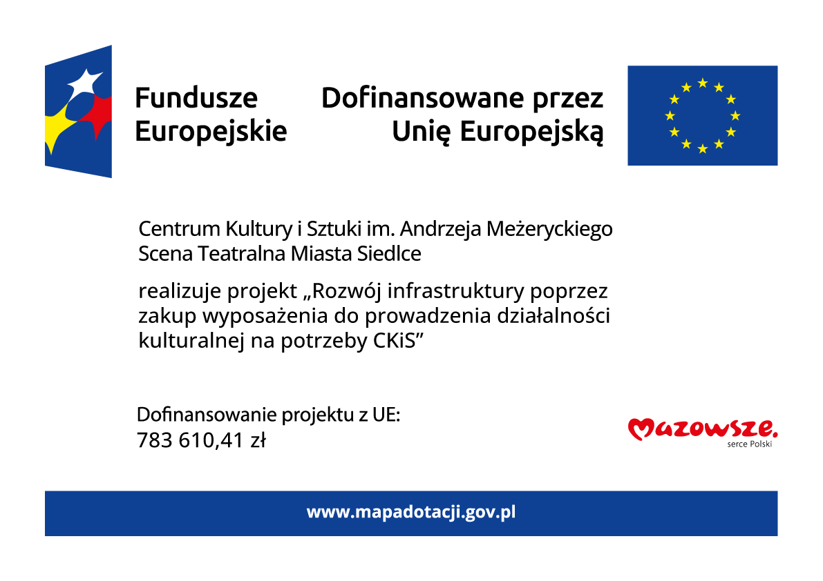 Dofinansowanie z Funduszy Europejskich dla Centrum Kultury i Sztuki