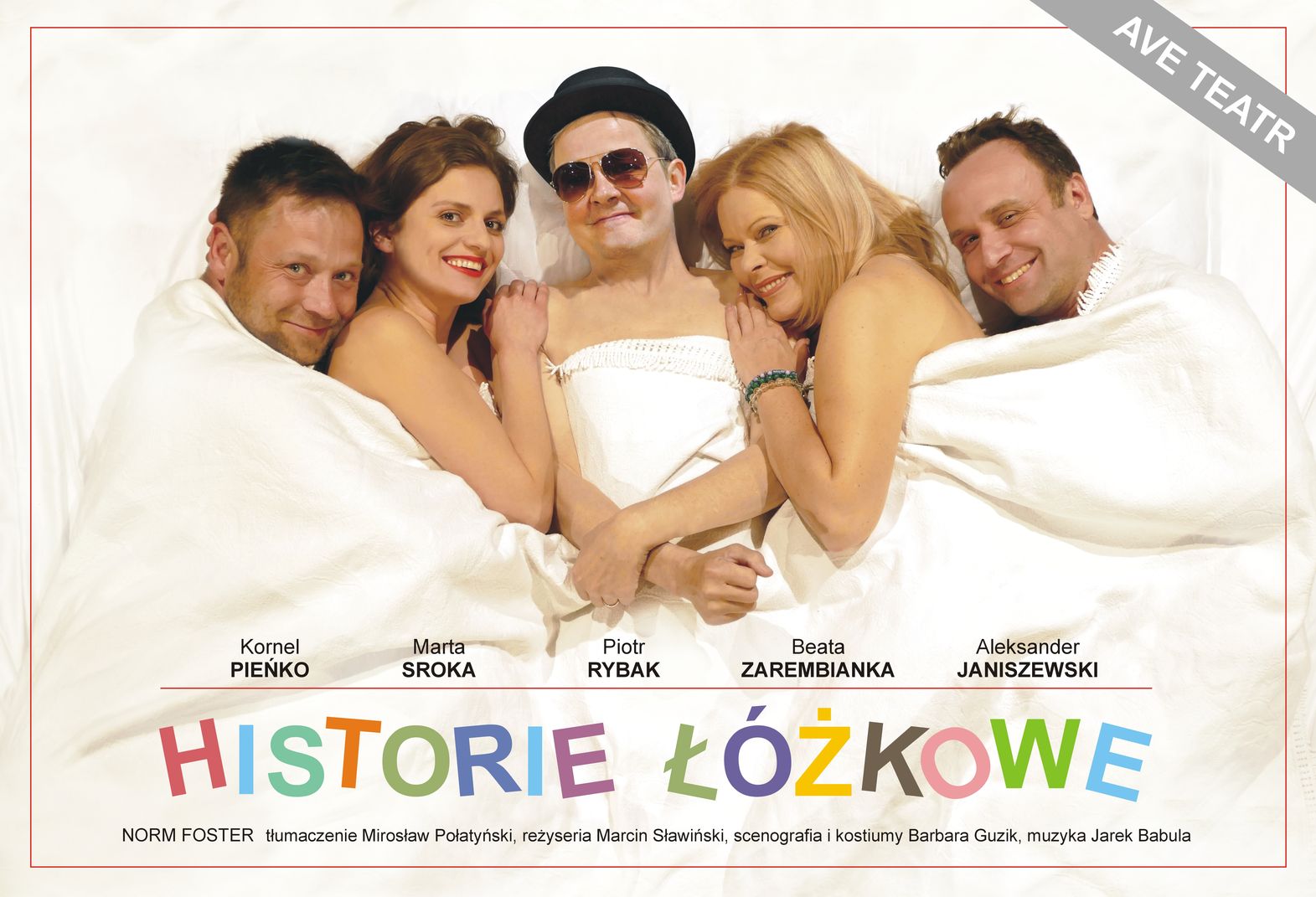 "Historie łóżkowe" 24 lutego na Scenie Teatralnej Miasta Siedlce