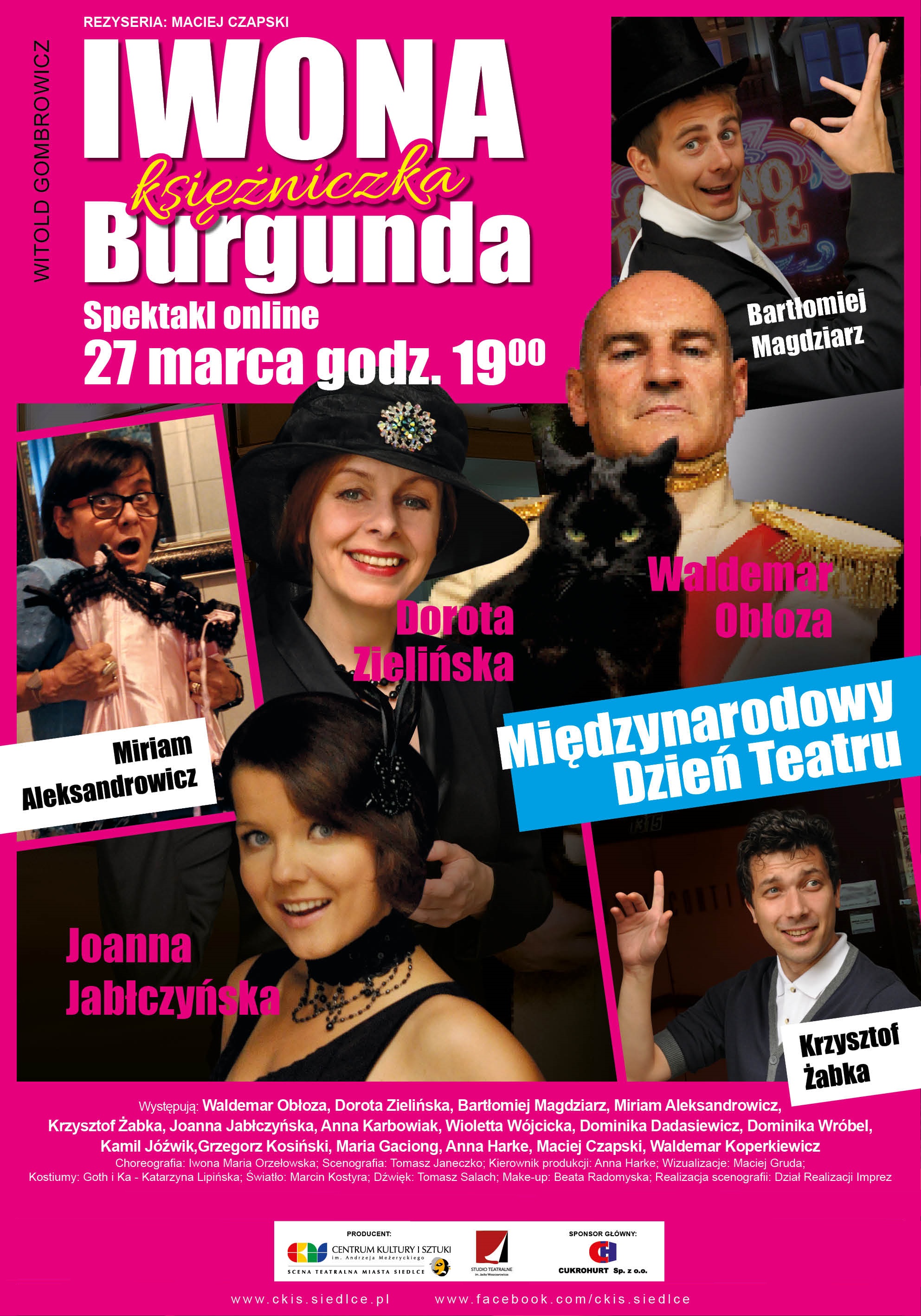 Spektakl "Iwona, Księżniczka Burgunda" z okazji Międzynarodowego Dnia Teatru 