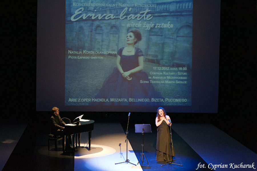 Koncert stypendialny Natalii Kordeckiej zatytułowany "Eviva l'arte - Niech żyje sztuka"