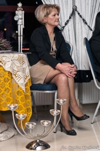 Wieczór poetycki Barbary Maksymiuk z Siedleckiej Grupy Literackiej "Witraż" zatytułowany "Kształty tęsknot...". 