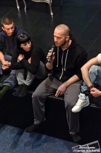 Konferencja prasowa z profesorami i studentami Uniwersytetu Artystycznego "Codarts" /Rotterdam/