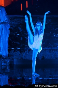 Spektakl „Romeo i Julia na wodzie” podczas VI Zamojskiego Festiwalu Kultury „ARTE, CULTURA, MUSICAE…”