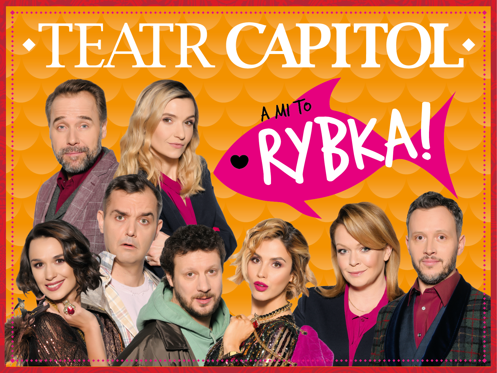 A mi to rybka! - spektakl Teatru Capitol 13 listopada na Scenie Teatralnej Miasta Siedlce