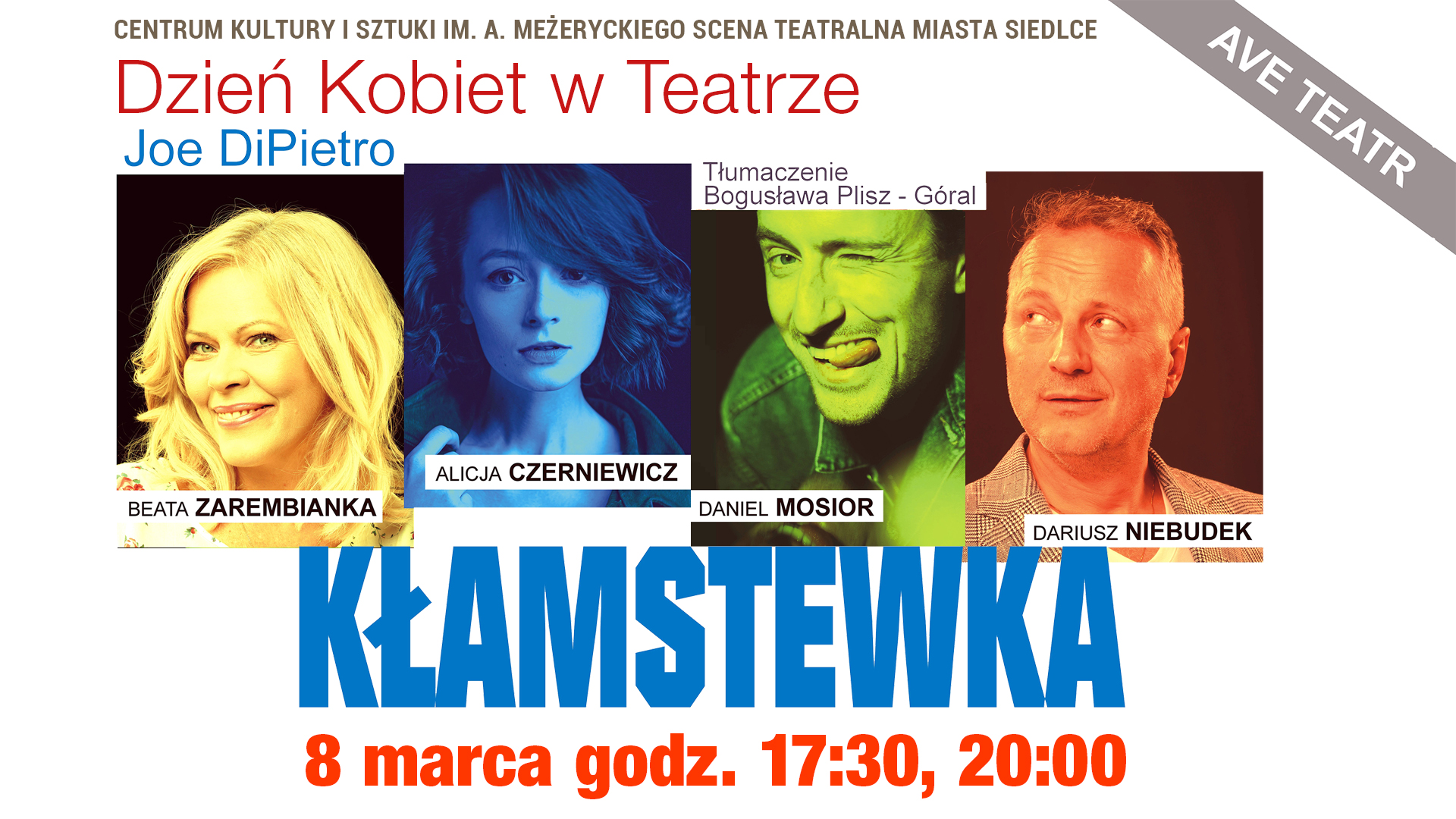 Dzień Kobiet w Teatrze ze spektaklem "Kłamstewka"