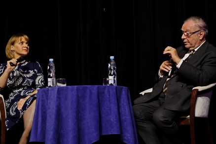 Spotkanie z Krzysztofem Zanussim na Scenie Teatralnej Miasta Siedlce